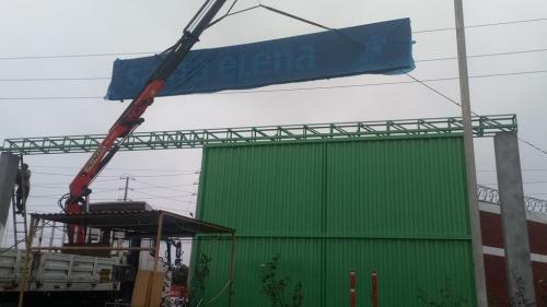 FABRICACIÓN Y MONTAJE DE PANEL LUMINOSO